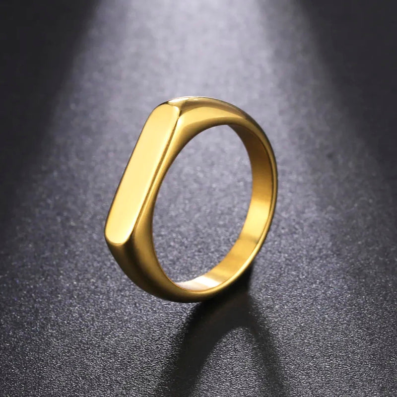 24K Gold Plated Italian Ring For Men/Women