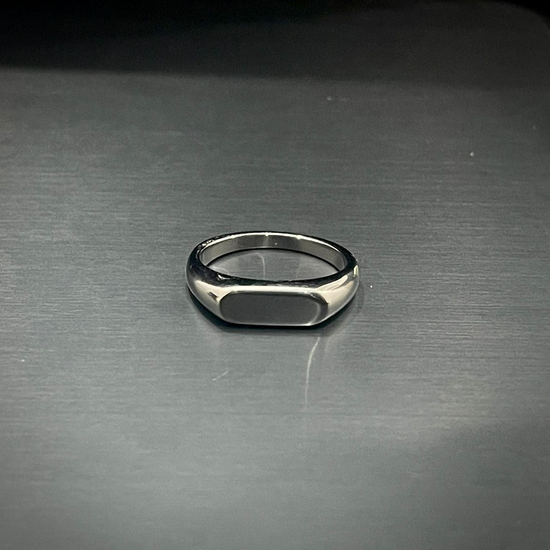 Minimal Italian Silver Ring For Men/Women